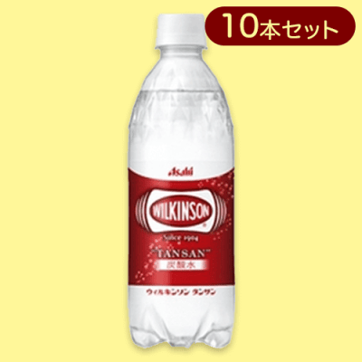 【10本セット】ウィルキンソン タンサンP500ml※賞味期限:2024/06/12