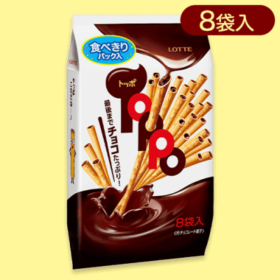 トッポ8袋※賞味期限:2024/09/30