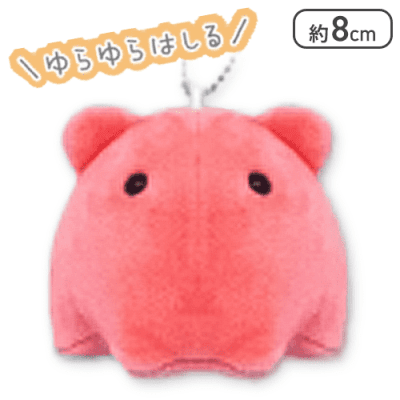 【レッド】めんだこプルバックカーマスコット