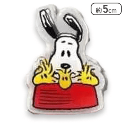 【B(ウッドストック3羽)】スヌーピー アクリルクリップ2