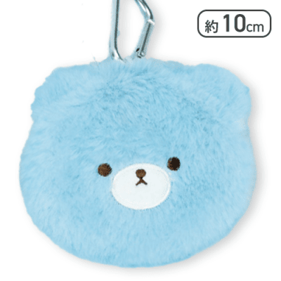 【あいすぶるー】ほっこりフェイス　べあぽーち