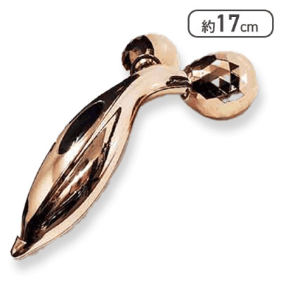 【ゴールド】3D美顔ローラー ヴィーナス