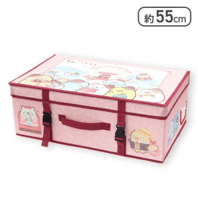 【レッド】すみっコぐらし ホテルニューすみっコ トランク型収納ケース