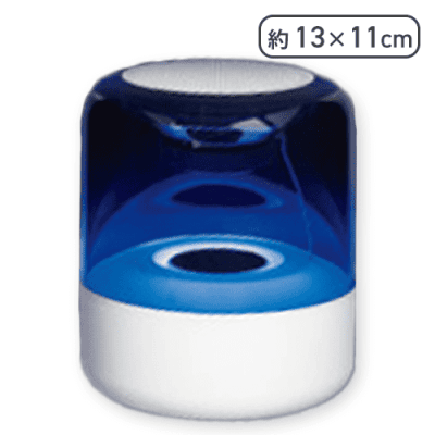 【ホワイト】Bluetoothクリアスピーカー ＮＥＯＮ