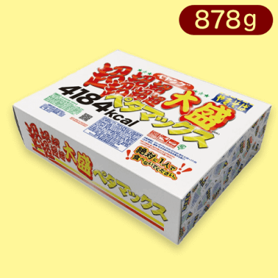 ペヤング 超超超超超超超大盛り焼きそばべたマックス※賞味期限:2024/07/20