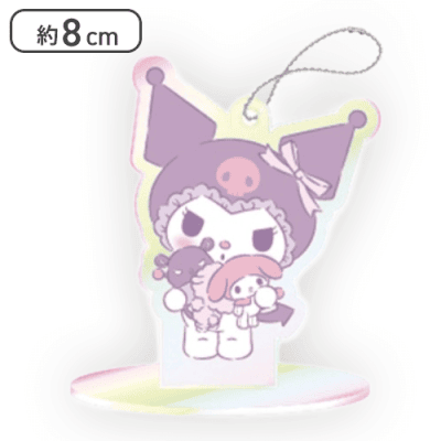 【クロミ ベイビー】マイメロディ・クロミ　クリアスタンド　オーロラVer.