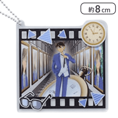 【新一】名探偵コナン スクエアアクリルキーチェーン