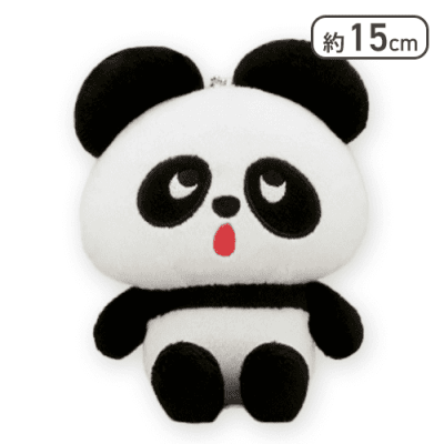 【パンダ】SWIMMER ボールチェーン付きぬいぐるみ