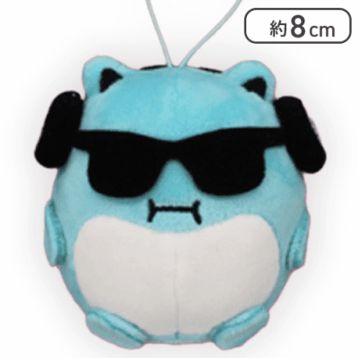 【グラサン】ブルーハムハム まんまるモグモグマスコット