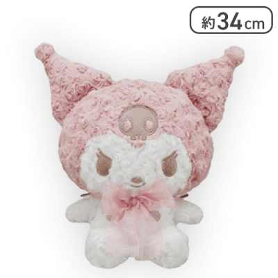 【クロミ】マイメロディ・クロミ はんなり桜色BIGぬいぐるみ-マイメロディ・クロミ-