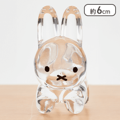 【クリア】ブルーナアニマル アクリルフィギュア うさぎ