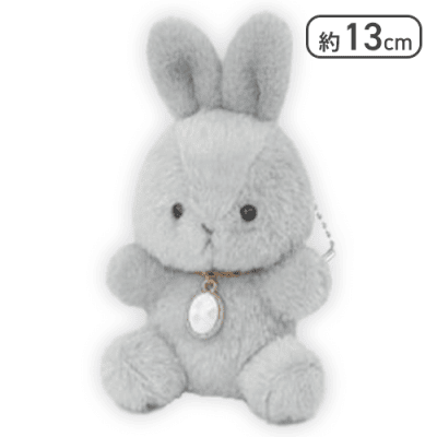 【パール(6月)】Happy Birthcolor Pastel Rabbit -Oval-