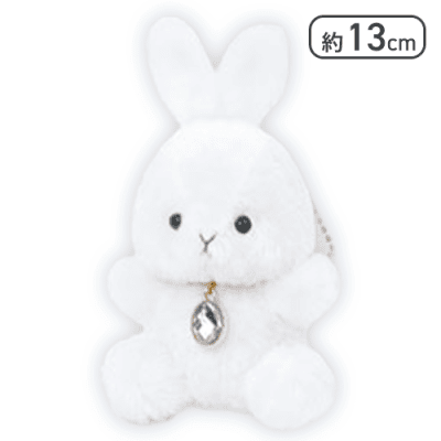 【ダイヤモンド(4月)】Happy Birthcolor Pastel Rabbit -Oval-