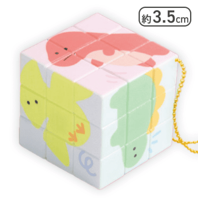 【恐竜園】つぶらな瞳の仲間達　ぱずるきゅーぶ