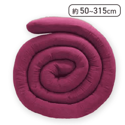 【バーガンディ】GURUGURUパウダービーズクッション