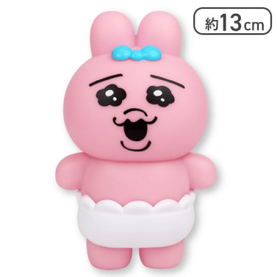 【単品配送不可】【ノーマル】おぱんちゅうさぎ ソフビフィギュア