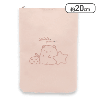 【ピンク】すみっコぐらし 星空さんぽ レザー風スクエアショルダーバッグ