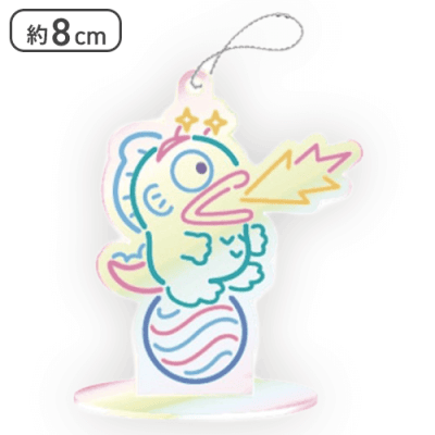 【ガオー】ハンギョドン クリアスタンド オーロラVer.