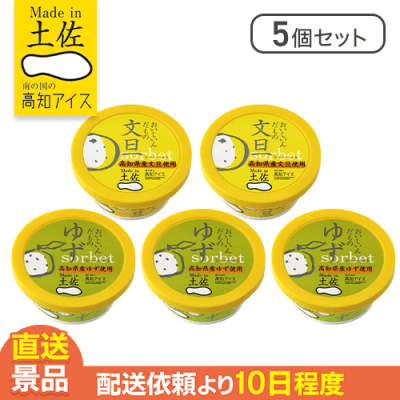 【5個セット】柑橘シャーベット※賞味期限:
