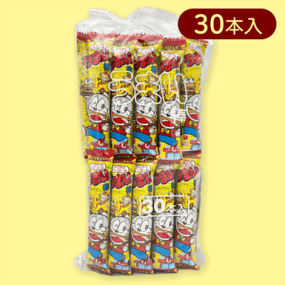 【テリヤキバーガー】うまい棒 30本入りアソート1※賞味期限:2024/07/28