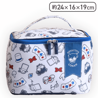 【ホワイト】名探偵コナン プレミアムバニティポーチ2024