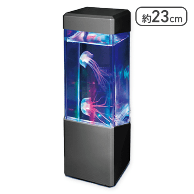 【ブラック】ライティングジェリーフィッシュアクアリウム2