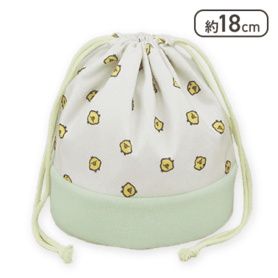 【キイロイトリ】リラックマ NEW BASIC RILAKKUMA 巾着ポーチ