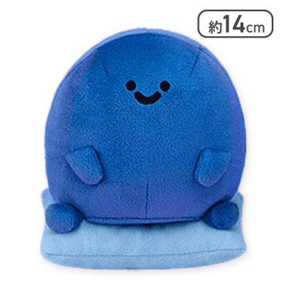 【名も無き者】お文具といっしょ クッションにおすわりぬいぐるみ