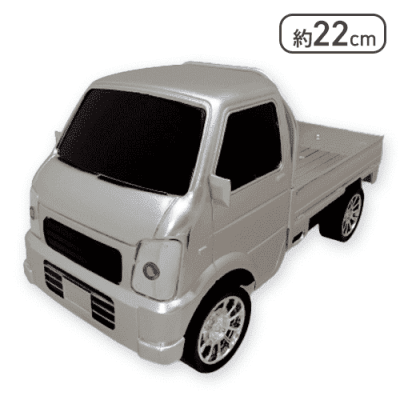 【シルバー】RCカスタム軽トラック3