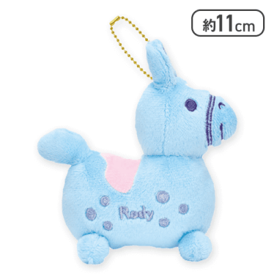 【単品配送不可】【ブルー】RODY マスコットキーホルダー パステルカラーver.