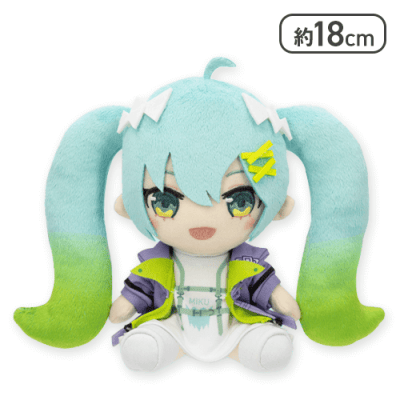 【通常】初音ミク オリジナルぬいぐるみ fashion-sporty-