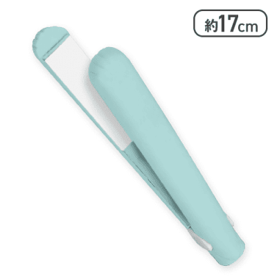 【ブルー】カラフルヘアアイロン