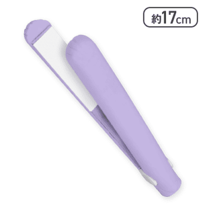 【パープル】カラフルヘアアイロン