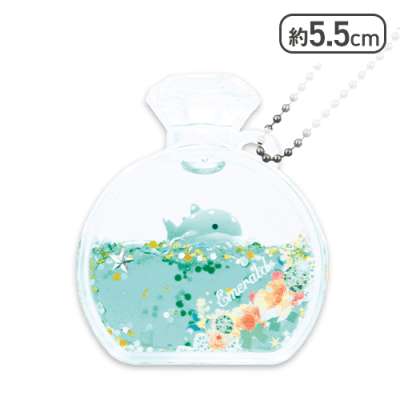 【単品配送不可】【エメラルド】幸せのジンベエザメ ぷかぷかオイルBC-宝石カラー-vol.2