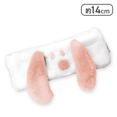 【ピンク】スヌーピーヘアバンド2