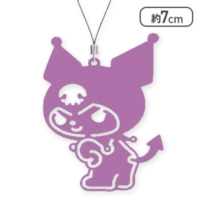 【単品配送不可】【クロミ(パープル)】サンリオキャラクターズシリコンストラップ