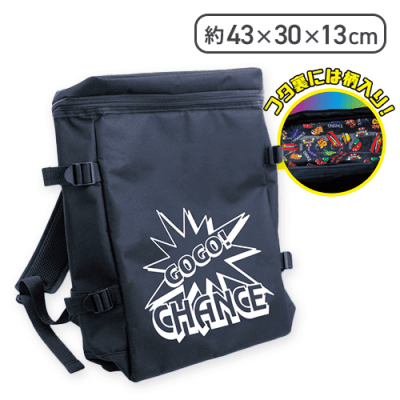 【ロゴホワイト】JUGGLERバックパック