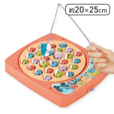 【ピンク】くるくる回る！お魚つりゲーム2