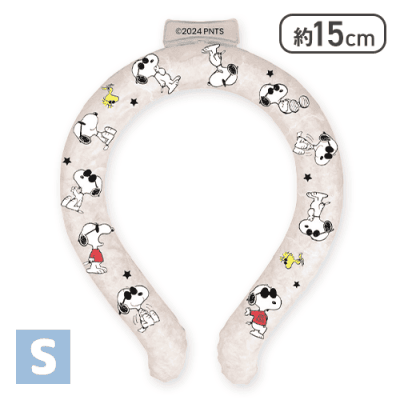 【ホワイトS】スヌーピー ネッククーラーリング