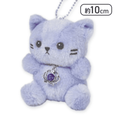 【単品配送不可】【アメジスト(2月)】Happy Birthcolor Pastel Cat -Crown-