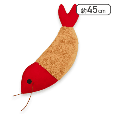 【尾頭付き】FANS エビフライぬいぐるみBIG