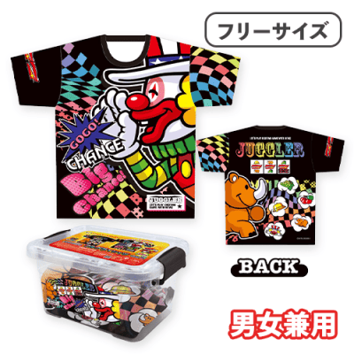 【A ピエロ&ツノっち】コンコレJUGGLERフルグラTシャツvol.2
