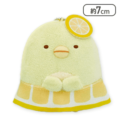【ぺんぎん？】すみっコぐらし レモン&ライムマスコットキーチェーン