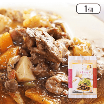 甲州逸品　老舗割烹立よしの「甲州赤ワイン桜肉のワイン煮」※賞味期限:2025/04/23