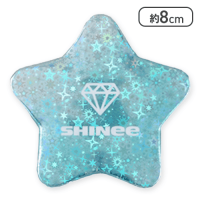 【SHINee(星型)】SHINee ANIMAL COORDY 缶バッジ