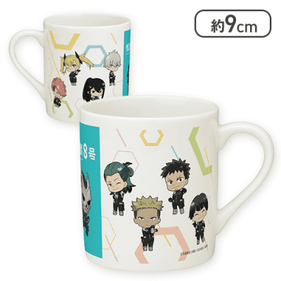 【SDキャラ集合】怪獣８号 プレミアムマグカップ