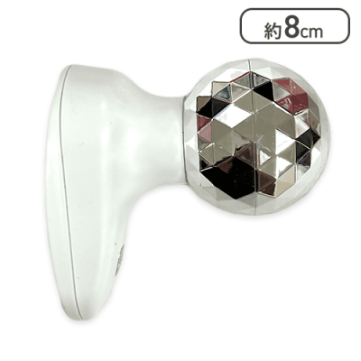 【ホワイト】ダイアモンドハンディ振動ガン