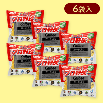 【6個入】2024プロ野球チップス※賞味期限:2024/10/31