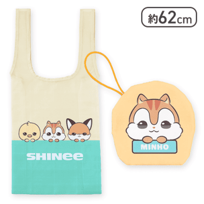 【MINHO(オレンジ)】SHINee ANIMAL COORDY エコバッグ