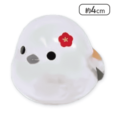 【単品配送不可】【しまえ】ふくふくシマエナガくりあーずソフビ4